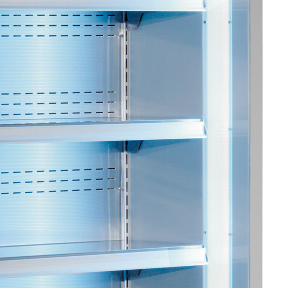 Murale réfrigéré, ventilé, avec portes coulissantes en verres - NOIR - Réf PD15/B5-R2C - Diamond