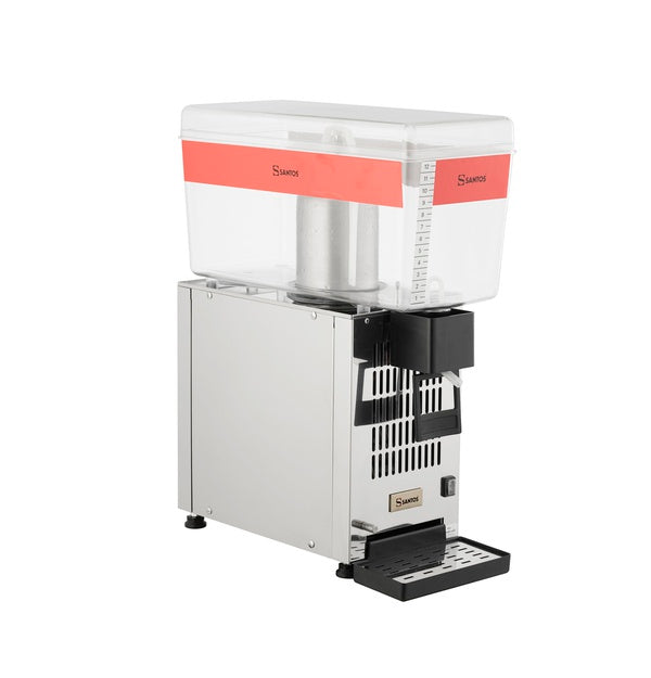 Distributeur de boissons réfrigérées 1 bac 12 L - agitateur à palette - N°34-1 - Santos - vue 1