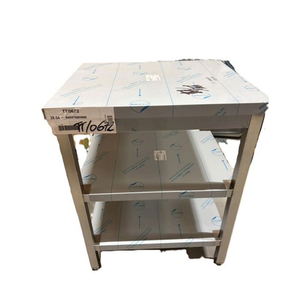 Table de travail avec 2 sous-tablettes mm : 600X700XH900 - Diamond