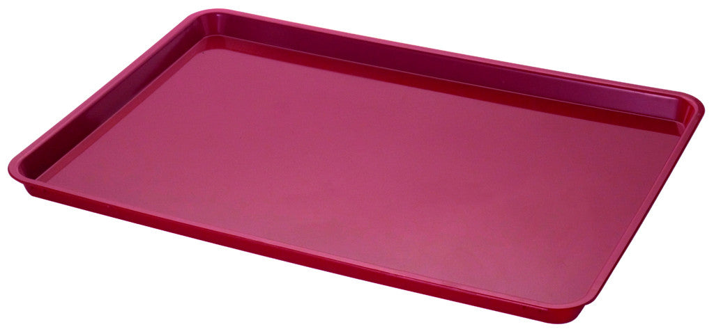 Plateaux ABS - Rouge - Lot de 20 Saro - Plateau de Service professionnel CHR - matériel cuisine pro - Cuistéo