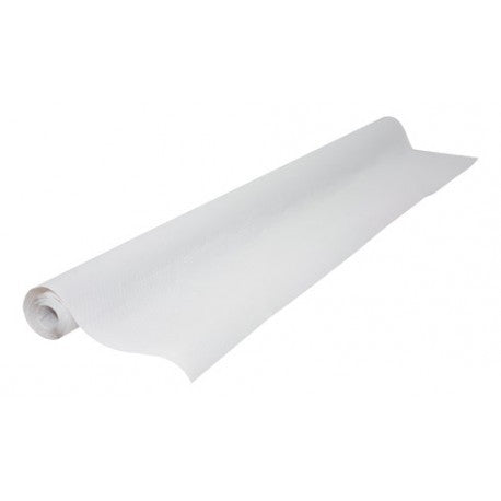 Rouleau Nappe jetable blanche 8 mètres x 120 cm en rouleau., lot de 3 - Ecobioshopping