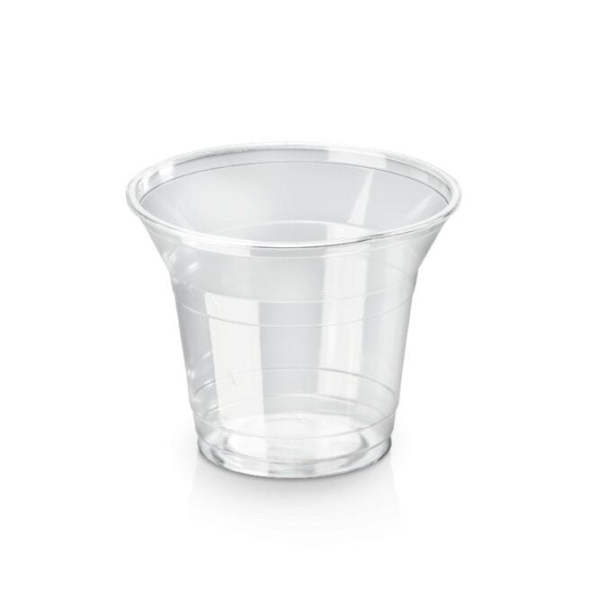 Gobelet jetable transparent en PLA 300 ml, lot de 50 - Ecobioshopping