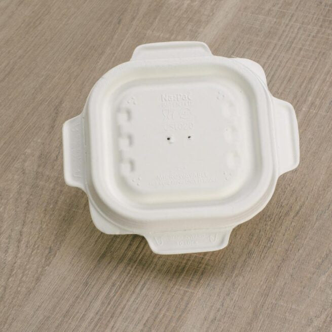 Couvercle jetable pour Barquette jetables CS230 et 3453, lot de 125 - Ecobioshopping