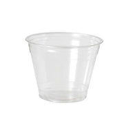 Gobelet jetable transparent en PLA 320 ml, lot de 50 - Ecobioshopping