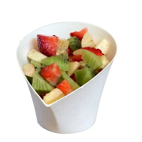 Coupelle jetable Finger Food Jenny 12 × 9 cm en cellulose, lot de 50 - Ecobioshopping