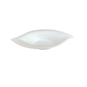 Petite assiette Finger Food Swing 13 × 6 cm en cellulose, lot de 100 - Ecobioshopping