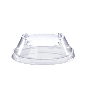 Couvercle jetable empilable en PLA diamètre 100 mm sans trou., lot de 50 - Ecobioshopping