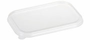 Couvercle jetable en PLA pour Barquette jetables N395, N396, N397, lot de 65 - Ecobioshopping