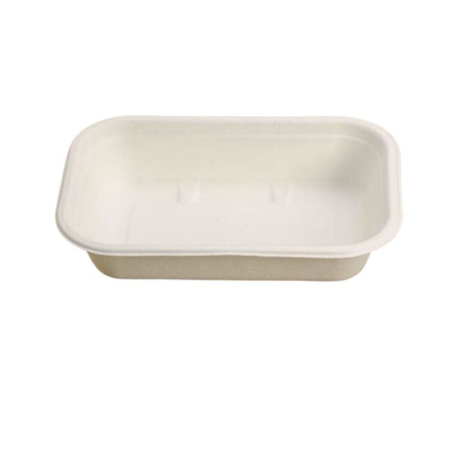 Barquette jetable 850 ml, lot de 125 - Ecobioshopping