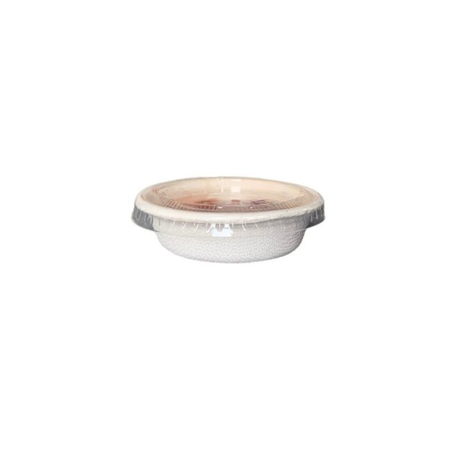 Couvercle jetable en PLA pour Bol jetables 10135 et 15546, lot de 50 - Ecobioshopping