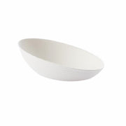 Assiette jetable ovale en cellulose, lot de 100 - Ecobioshopping