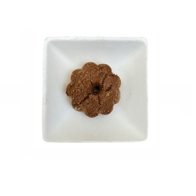 Mini assiette jetable 6,5x6,5 cm en cellulose, lot de 100 - Ecobioshopping