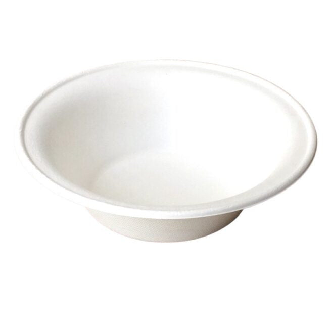 Assiette jetable 910 ml en cellulose, lot de 125 - Ecobioshopping