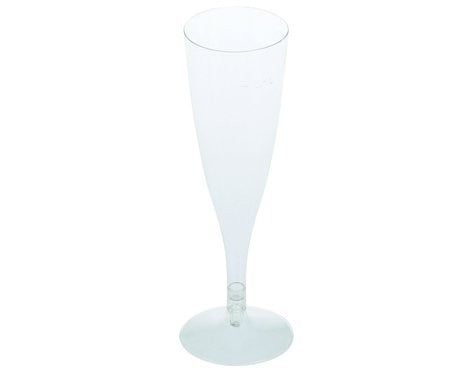 Flûte jetable en PLA de 150 ml, lot de 27 - Ecobioshopping
