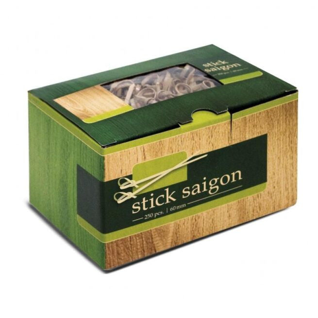 Brochette nouée 6 cm en bambou, lot de 4000 - Ecobioshopping