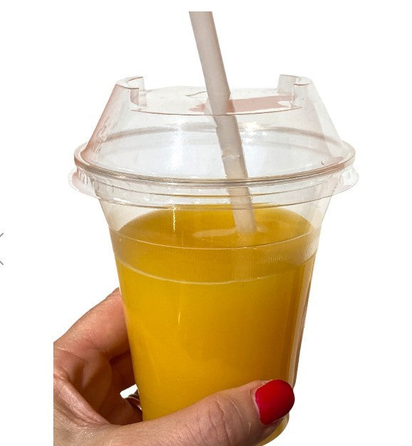 Gobelet jetable transparent en PLA 400 ml, lot de 1000 - Ecobioshopping