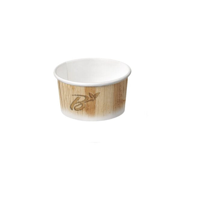 Pot à glace jetable 155 ml, lot de 45 - Réf 102-60 - Ecobioshopping