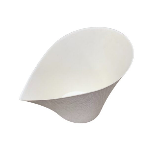 Coupelle jetable Finger Food Jenny 12 × 9 cm en cellulose, lot de 400 - Ecobioshopping