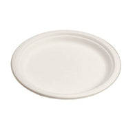 Assiette jetable plate 26 cm en cellulose, lot de 500 - Ecobioshopping