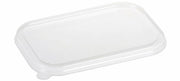 Couvercle jetable en PLA pour Barquette jetables 3456, 3457, lot de 500 - Ecobioshopping
