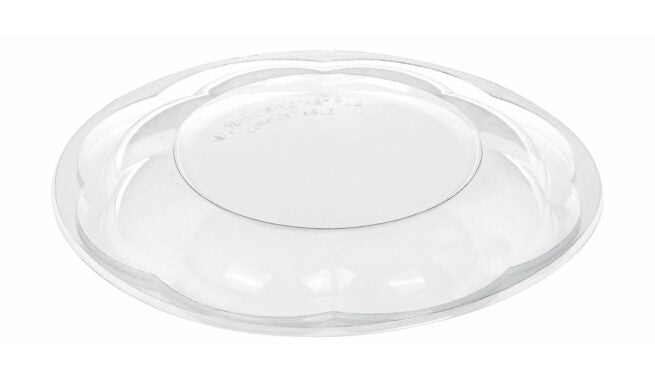 Couvercle jetable en PLA 17 cm pour Bol jetables 12559 et 13650, lot de 600 - Ecobioshopping