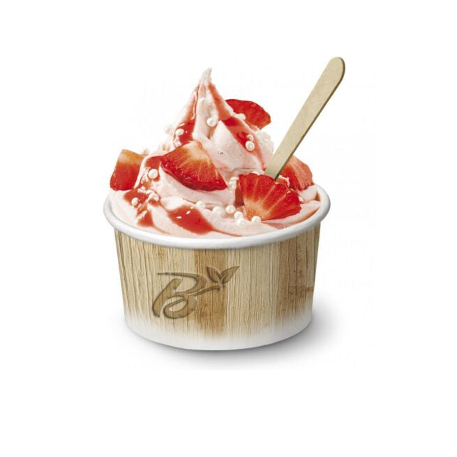 Pot à glace jetable 200 ml, lot de 2010 - Ecobioshopping
