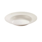 Assiette jetable Creuse Élégance 23 cm en cellulose, lot de 500 - Ecobioshopping
