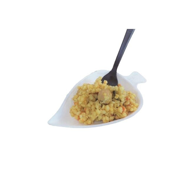Assiette jetable en feuille de cellulose, lot de 2400 - Ecobioshopping