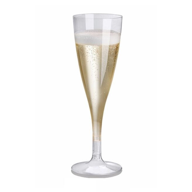 Flûte jetable en PLA de 150 ml, lot de 135 - Ecobioshopping