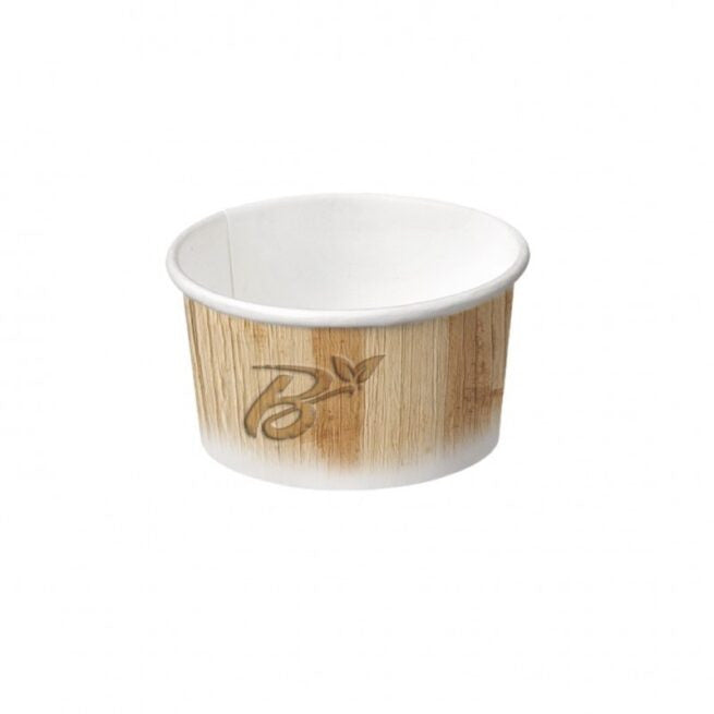 Pot à glace jetable 230 ml, lot de 43 - Ecobioshopping