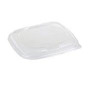 Couvercle jetable rectangulaire empilable en PLA, lot de 500 - Ecobioshopping
