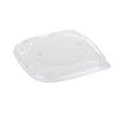 Couvercle jetable carré empilable en PLA, lot de 500 - Ecobioshopping