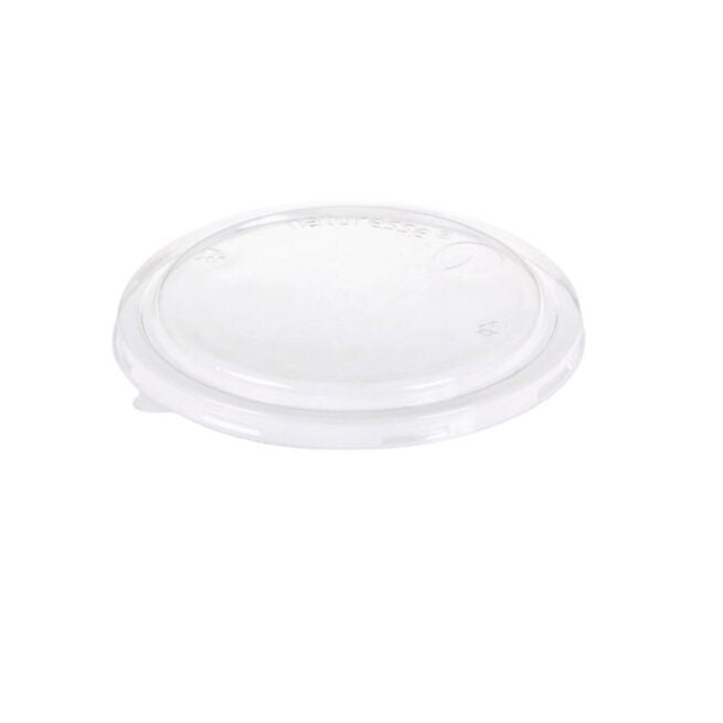 Couvercle jetable diamètre 15cm en PLA, lot de 300 - Ecobioshopping