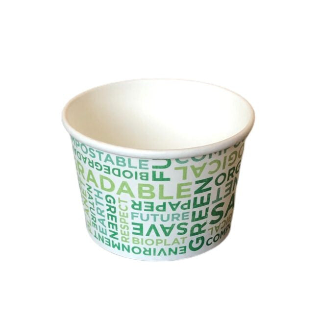 Pot à glace jetable 265 ml - 200B-64, lot de 45 - Ecobioshopping