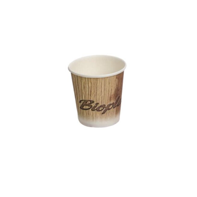 Verre jetable en feuille de palmier 125 ml, lot de 1000 - Ecobioshopping