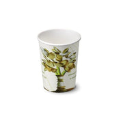 Verre jetable 300 ml en feuille de palmier, lot de 50 - Ecobioshopping