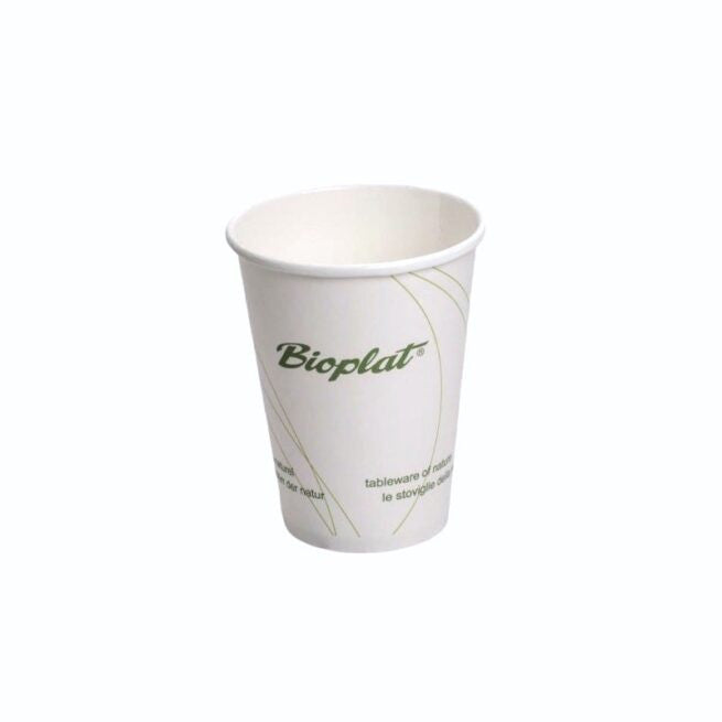 Verre jetable Bioplat 300 ml, lot de 50 - Ecobioshopping