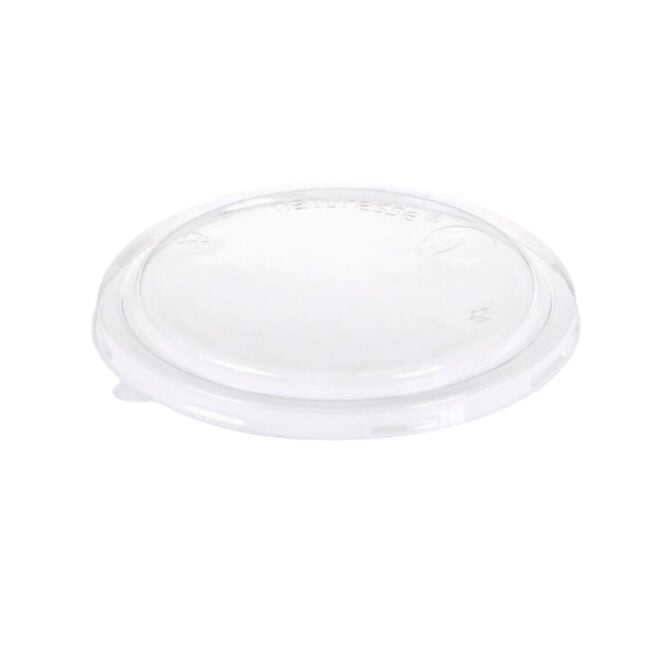 Couvercle jetable diamètre 11cm en PLA, lot de 500 - Ecobioshopping