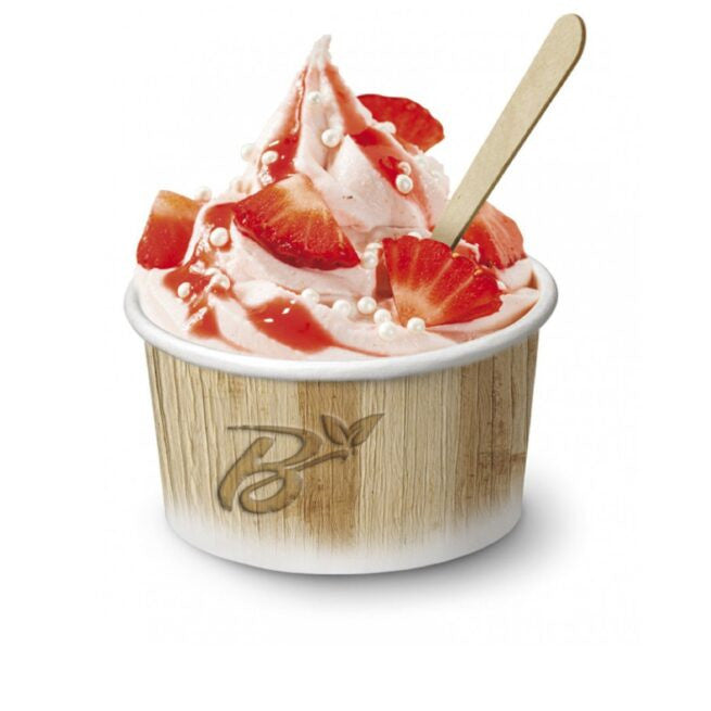 Pot à glace jetable 390 ml, lot de 1350 - Ecobioshopping