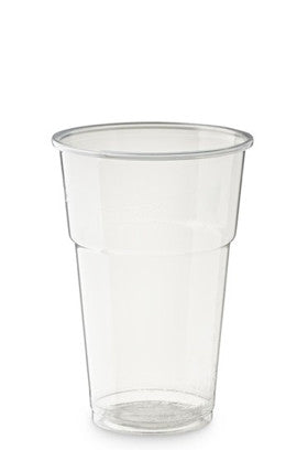 Gobelet jetable transparent en PLA 650 ml, lot de 800 - Ecobioshopping