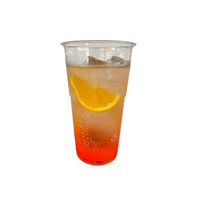 Gobelet jetable transparent en PLA 575 ml. - 800 pièces. - Ecobioshopping