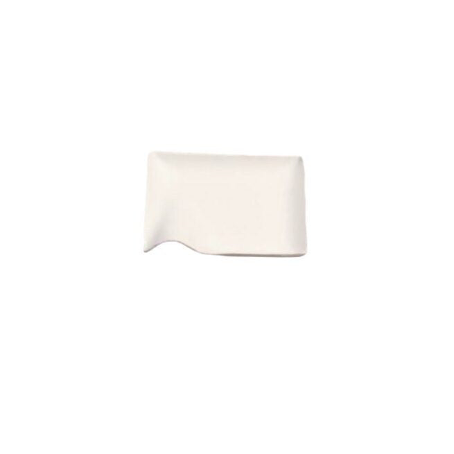 Assiette jetable Finger Food 8 × 8 cm en cellulose, lot de 50 - Ecobioshopping