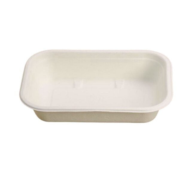 Barquette jetable 850 ml, lot de 125 - Réf N395 - Ecobioshopping