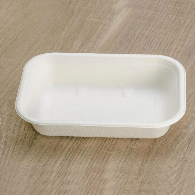 Barquette jetable 1000 ml, lot de 125 - Ecobioshopping