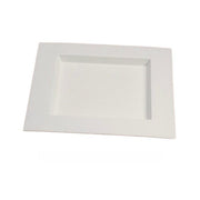 Assiette jetable plate Dedra 22 × 22 cm en cellulose, lot de 350 - Ecobioshopping