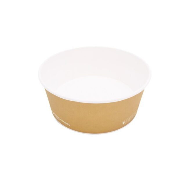 Gobelet jetable en carton 800 ml, lot de 500 - Ecobioshopping