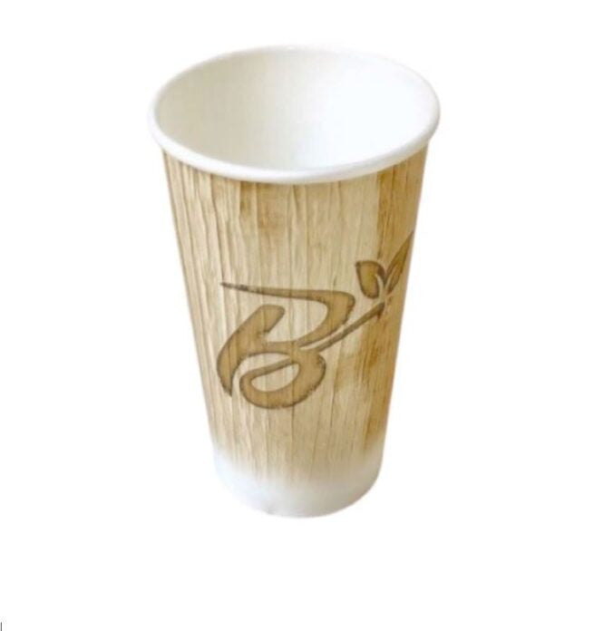 Verre jetable en Feuille de Palmier 410 ml, lot de 2000 - Ecobioshopping