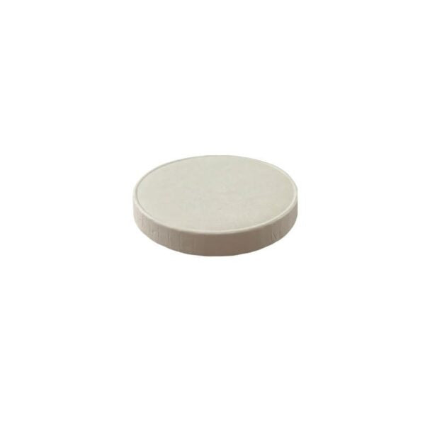 Couvercle jetable plat pour Verre jetables de 125 ml, lot de 100 - Ecobioshopping