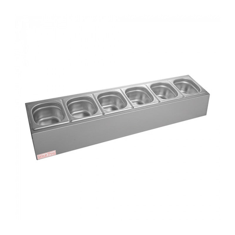 Distributeur de condiments 6xGN1/6 - Max Pro