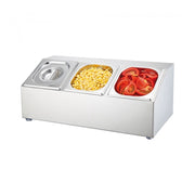 Distributeur de condiments 3xGN1/6 - Emga